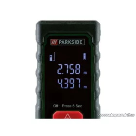   ParkSide PLEM 20 B5 Lézeres távolságmérő, max. 20 méter mérési távolságra