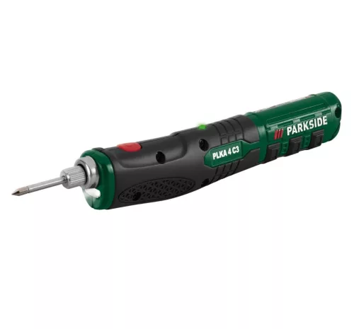 ParkSide PLKA 4 C3 Beépített akkumulátoros forrasztó páka készlet, adapter nélkül, 4V erős Lítium-ion akkus