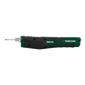   ParkSide PLKA 4 C3 Beépített akkumulátoros forrasztó páka készlet, adapter nélkül, 4V erős Lítium-ion akkus