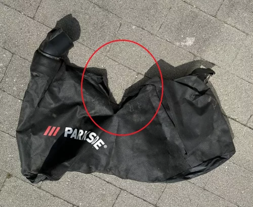 (SÉRÜLT GYŰJTŐZSÁKKAL / K688788) ParkSide PLSA 40-Li D3 SOLO 3 az 1-ben akkus lombszívó lombfúvó, 40V (akkumulátor és töltő nélkül)