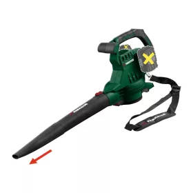 ParkSide PLSA D3 40 V akkus lombfúvó 320 km/h légsebességgel