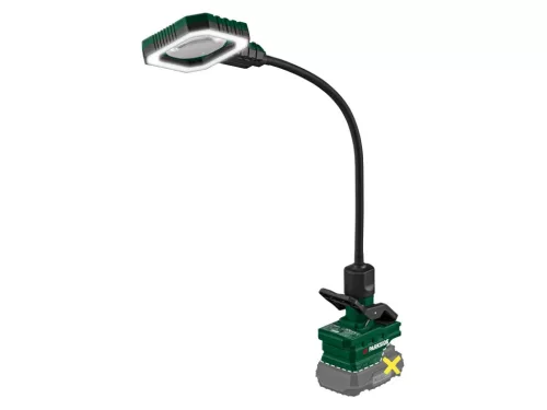 PARKSIDE PLSLA 20-Li A1 20 V akkumulátoros LED nagyítós munkalámpa flexibilis hattyúnyakkal
