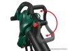 ParkSide PLS 3000 A1 Elektromos, szabályozható fordulatú lombszívó, lombfúvó, 3000 W, 55 literes gyűjtőzsákkal
