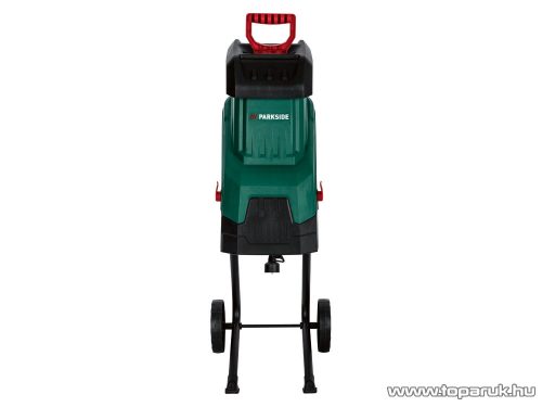 (bontott 981531) ParkSide PMH 2400 C3 Csendes száraprító, késes aprító gyűjtőzsákkal, 2400 W Turbo Power motorral