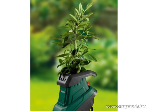 (bontott 981531) ParkSide PMH 2400 C3 Csendes száraprító, késes aprító gyűjtőzsákkal, 2400 W Turbo Power motorral