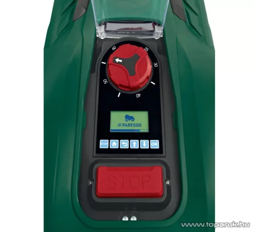 ParkSide PMRDA 20-Li B2 SMART akkumulátoros automata robot fűnyíró, 22 cm, 20V 4Ah, 70 perc / 1000 m2