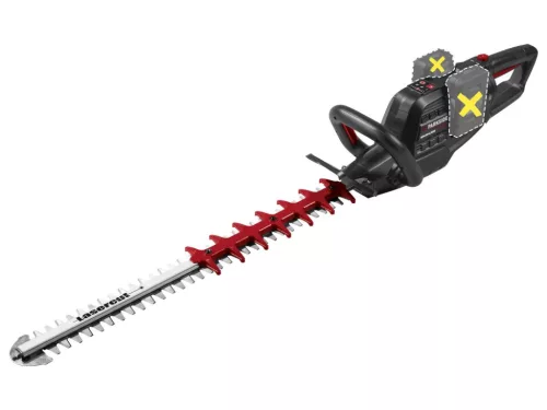 ParkSide Performance PPAHS 40 A1 fekete akkus sövénynyíró 61 cm-es vágóhosszal