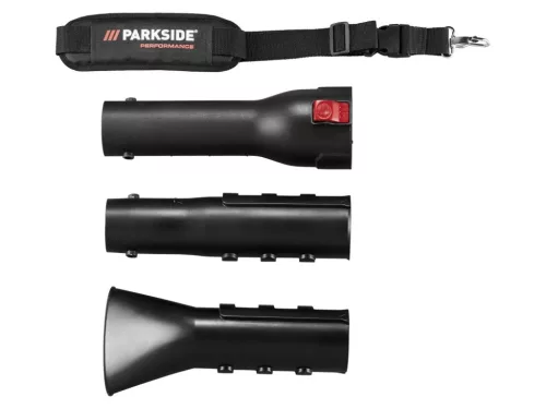 ParkSide PPATLB 40 A1 lapos fúvófej 250 km/h légsebességhez
