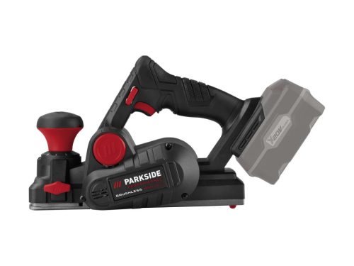 ParkSide 20V akkus gyalu, 82 mm gyalulás, faanyag megmunkálásra, X20V Team rendszer