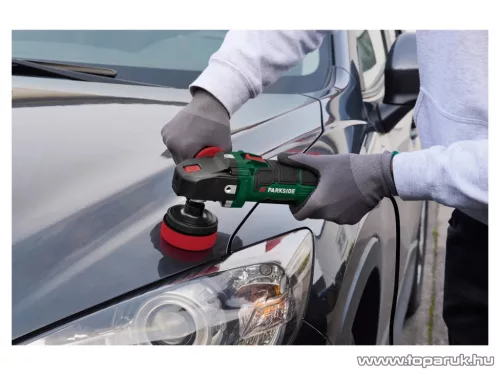ParkSide PPM 800 A1 Elektromos autó polírozó gép precíz javításhoz, 75 mm / 800 W