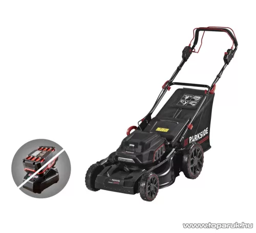 ParkSide Performance PPRMA 40-Li C3 SOLO Önjáró akkus fűnyíró Brushless motorral (akkumulátor és töltő nélkül), 40 V