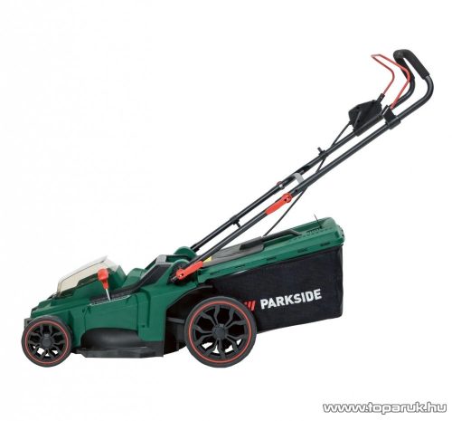 ParkSide PRMA 40-Li C1 Akkus fűnyíró Brushless motorral, dupla akkutöltővel és 2 db akkumulátorral, 40 V