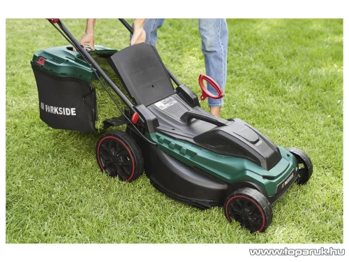 ParkSide PRM 1800 C3 Turbo Power elektromos fűnyíró, turbómotoros, magas forgatónyomatékkal, 1800 W (44 cm vágásszélesség)