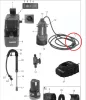 (HIBÁS / K150215) Parkside PRPA 12-Li A1 SET X12V Akkumulátoros esővízszivattyú, kerti szivattyú, medencevíz szivattyú, 1500 liter/óra (akkumulátorral és töltővel)