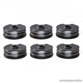   Parkside PRTS 5 A1 DUO 6 darabos kétszálas damil orsó, pótorsók FloraBest FRT 550 / ParkSide PRT 550 / PRTA 20-Li fűkaszákhoz