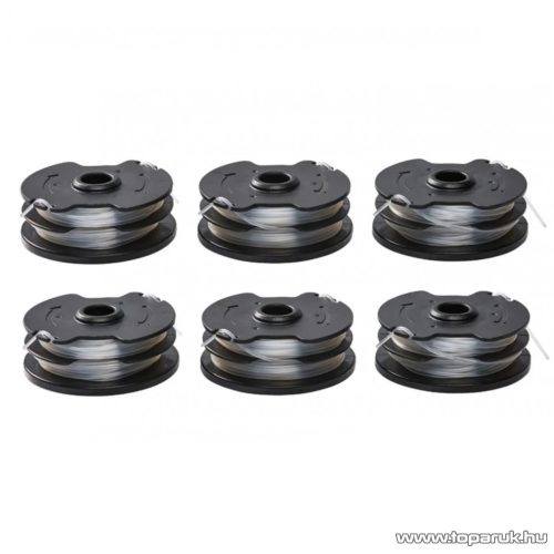 Parkside PRTS 5 A1 DUO 6 darabos kétszálas damil orsó, pótorsók FloraBest FRT 550 / ParkSide PRT 550 / PRTA 20-Li fűkaszákhoz