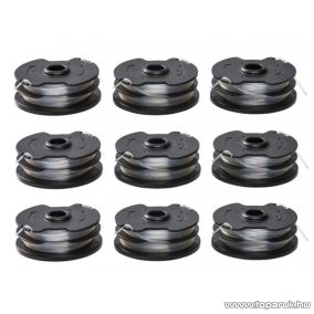   Parkside PRTS 5 A1 TRIO 9 darabos kétszálas damil orsó, pótorsók FloraBest FRT 550 / ParkSide PRT 550 / PRTA 20-Li fűkaszákhoz