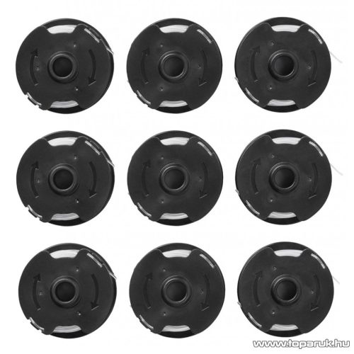 Parkside PRTS 5 A1 TRIO 9 darabos kétszálas damil orsó, pótorsók FloraBest FRT 550 / ParkSide PRT 550 / PRTA 20-Li fűkaszákhoz