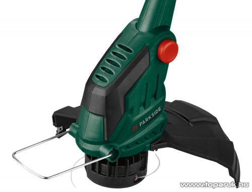 ParkSide PERT 550 C6 Elektromos szegélynyíró, fűszegély vágó, tartozék damil orsóval, 550W / 230 V