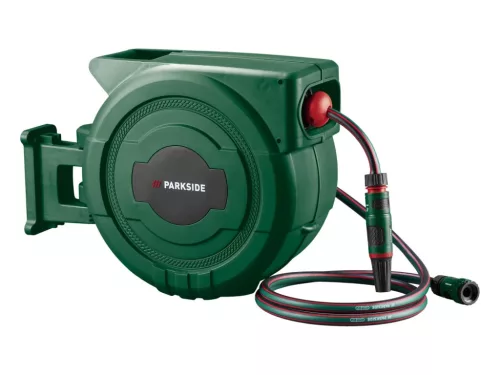 ParkSide PSA 25 D1 automata fali tömlődoboz 25 méteres kerti tömlővel
