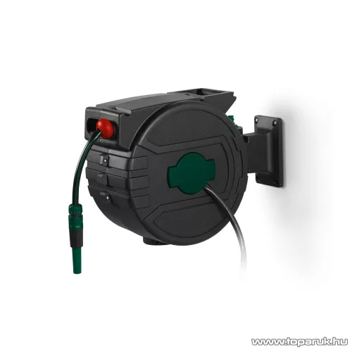ParkSide PSA 25 C1 Fali automata tömlődob, 25 méter, 1/2" locsolótömlővel és szórófejjel
