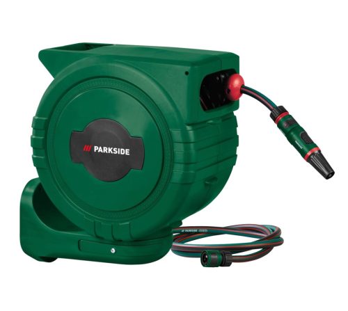 ParkSide PSA 25 D1 automata fali tömlődoboz 25 méteres kerti tömlővel