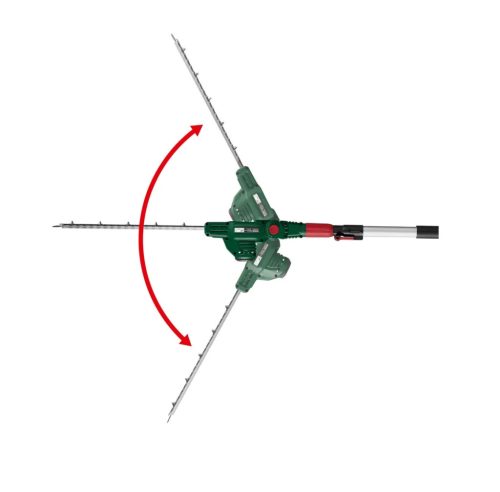 ParkSide PTHSA 20-Li D5 SOLO Akkumulátoros magassági teleszkópos sövényvágó, sövénynyíró, 41 cm / 20V (akku és töltő nélkül)