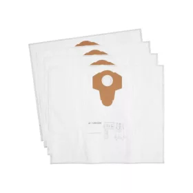   ParkSide PVFT 30 A1 MICROFIBRE BL Gyári VLIES textil porzsák PNTS 1400, 1500, PWD 25 és PWD 30 száraz nedves porszívóhoz, 4 darab / csomag
