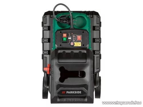 ParkSide PWH 2800 C3 Vágóhengeres csendes száraprító, 2800 W, 60 literes tartállyal, max. 42 mm vastagságú ágakhoz