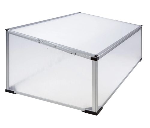 ParkSide UV álló dupla polikarbonát kerti melegágy, állítható szellőzőablakkal, 100 x 40 x 60 cm