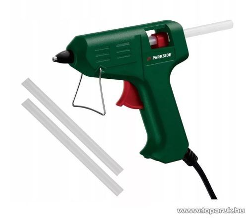 ParkSide PHP 15 A1 Elektromos / vezetékes mini ragasztópisztoly + 2 db 7 mm ragasztórúd, max. 200 fok-ig (15W / 60W)