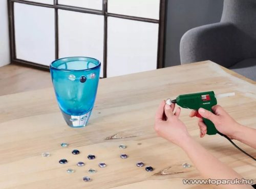 ParkSide PHP 15 A1 Elektromos / vezetékes mini ragasztópisztoly + 2 db 7 mm ragasztórúd, max. 200 fok-ig (15W / 60W)