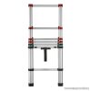 ParkSide Alumínium kihúzható teleszkópos létra, 7 lépcsős (max.: 2,3 m / 150 kg)