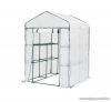 ParkSide GREENHOUSE Hobby kerti melegház, szövetfólia sátor szövethálós fóliasátor polcokkal, 140 x 140 x 200 cm