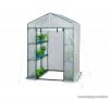 ParkSide GREENHOUSE Hobby kerti melegház, szövetfólia sátor szövethálós fóliasátor polcokkal, 140 x 140 x 200 cm