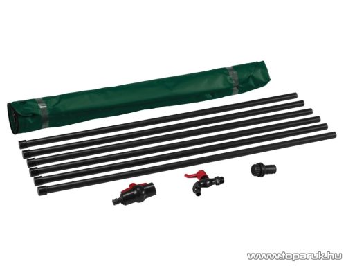 ParkSide PVC összehajtható zárt esővíz gyűjtő tartály (kerti vízgyűjtő hordó) fedéllel, szűrővel, csappal, 3/4" slag csatlakozóval, 250 literes