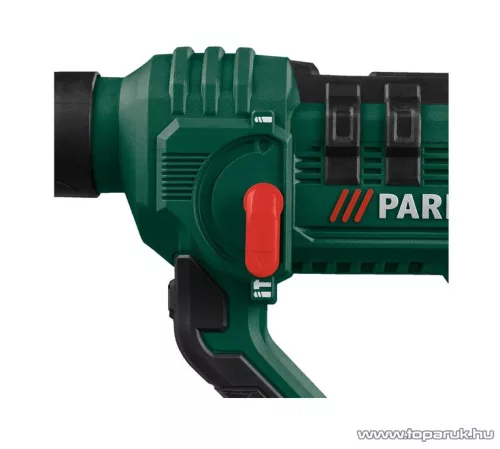 ParkSide PABH 20-Li D4 SDS tokmányos, akkumulátoros fúrókalapács, ütvefúró, akkus fúrógép akkuval és töltővel, kofferben, 20 V, 2 Ah