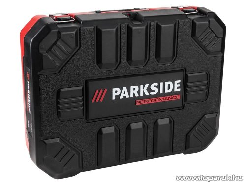 ParkSide PABSP 20-Li C3 Performance Kétsebességes akkumulátoros fúró csavarozó behajtó + koffer, 20 V, 60 Nm (akkuval és töltővel) 