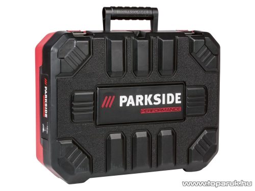 ParkSide PABSP 20-Li C2 SOLO Performance Kétsebességes fúró csavarozó behajtó + koffer, 20 V, 60 Nm (alapcsomag, akku és töltő nélkül)