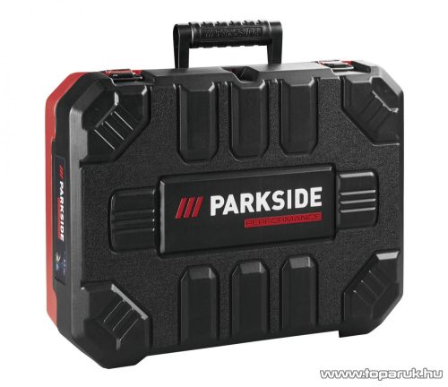 ParkSide Performance PABSP 20-Li C3 SOLO Kétsebességes fúró csavarozó behajtó + koffer, 20 V, 60 Nm (alapcsomag, akku és töltő nélkül)