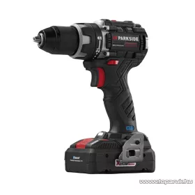   ParkSide Performance PABSP 20-Li C4 SET Kétsebességes fúró csavarozó behajtó + koffer, 20 V, 60 Nm (SMART 4 Ah akkuval és gyorstöltővel)