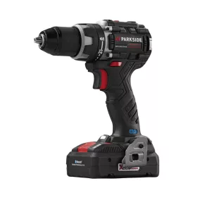   ParkSide Performance PABSP 20-Li C4 SET Kétsebességes fúró csavarozó behajtó + koffer, 20 V, 60 Nm (SMART 4 Ah akkuval és gyorstöltővel)