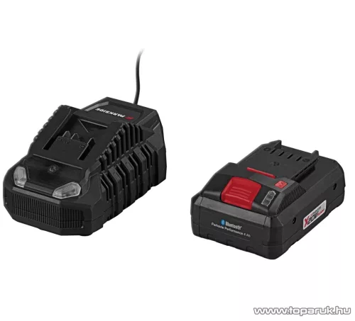 ParkSide Performance PABSP 20-Li C4 SET Kétsebességes fúró csavarozó behajtó + koffer, 20 V, 60 Nm (SMART 4 Ah akkuval és gyorstöltővel)
