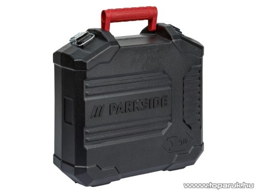 ParkSide PABS 20-Li D5 SOLO X20V Kétsebességes akkus fúró, behajtó gép, 20V, kofferben, akkumulátor és töltő nélkül