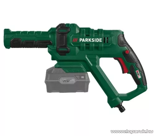 ParkSide PADR 20-Li A1 SOLO Akkumulátoros önfelszívó magasnyomású mosó tisztító, akkus sterimo habosító fúvókával, X20V, 25 bar