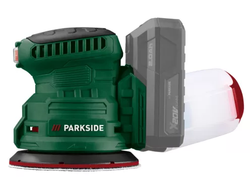 ParkSide 125 mm akkus excentercsiszoló fa felület csiszolásához