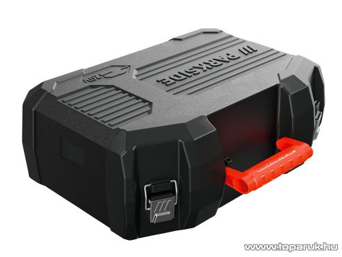 ParkSide PAEXS 20-Li A1 Akkumulátoros excenter csiszoló portartállyal, 125 mm, 20 V, 2 Ah akkus, kofferben