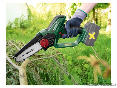ParkSide PAGHS 20-Li A1 SOLO Akkus kézi láncfűrész, bokor és cserjevágó fűrész, 16 cm, 20 V (akkumulátor és töltő nélkül)