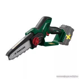   (SELEJT / K-570123) ParkSide PAGHS 20-Li B2 SOLO Akkus kézi láncfűrész, bokor és cserjevágó fűrész, 15 cm, X 20V (akkumulátor és töltő nélkül)