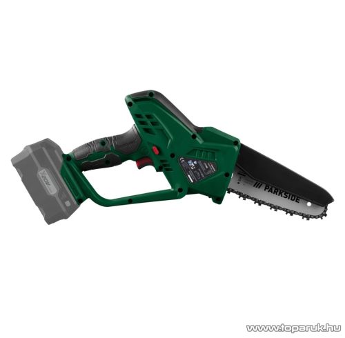 (SELEJT / K-570123) ParkSide PAGHS 20-Li B2 SOLO Akkus kézi láncfűrész, bokor és cserjevágó fűrész, 15 cm, X 20V (akkumulátor és töltő nélkül)